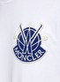  - MONCLER - ‘SKIER’ EMBROIDERED PATCH T-SHIRT
