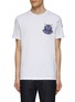 Main View - Click To Enlarge - MONCLER - ‘SKIER’ EMBROIDERED PATCH T-SHIRT