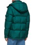 Back View - Click To Enlarge - MONCLER - ‘MARIVELES’ DETACHABLE HOOD EMBROIDERED LOGO PATCH PUFFER JACKET