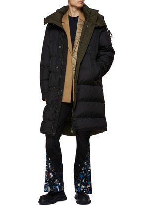 Figure View - Click To Enlarge - MONCLER - Reversible Hooded Puffer Coat
