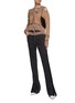 Figure View - Click To Enlarge - MERYLL ROGGE - TWO TONE LAYERED DOUBLE CARDIGAN