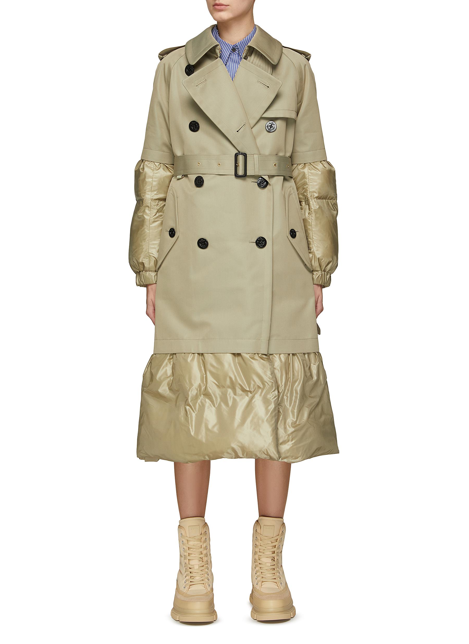 SACAI | PADDED DETAIL BELTED DOUBLE 