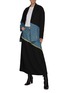 Figure View - Click To Enlarge - THE KEIJI - HYBRID SUITING DENIM SKIRT