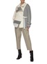 Figure View - Click To Enlarge - THE KEIJI - HYBRID FAUX SHEARLING MELTON JACKET