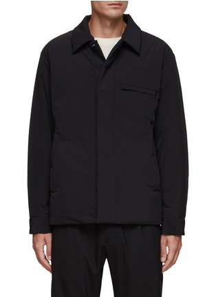 Main View - Click To Enlarge - THEORY - ‘DANNY’ SNAP ZIP FRONT SIDE POCKET JACKET
