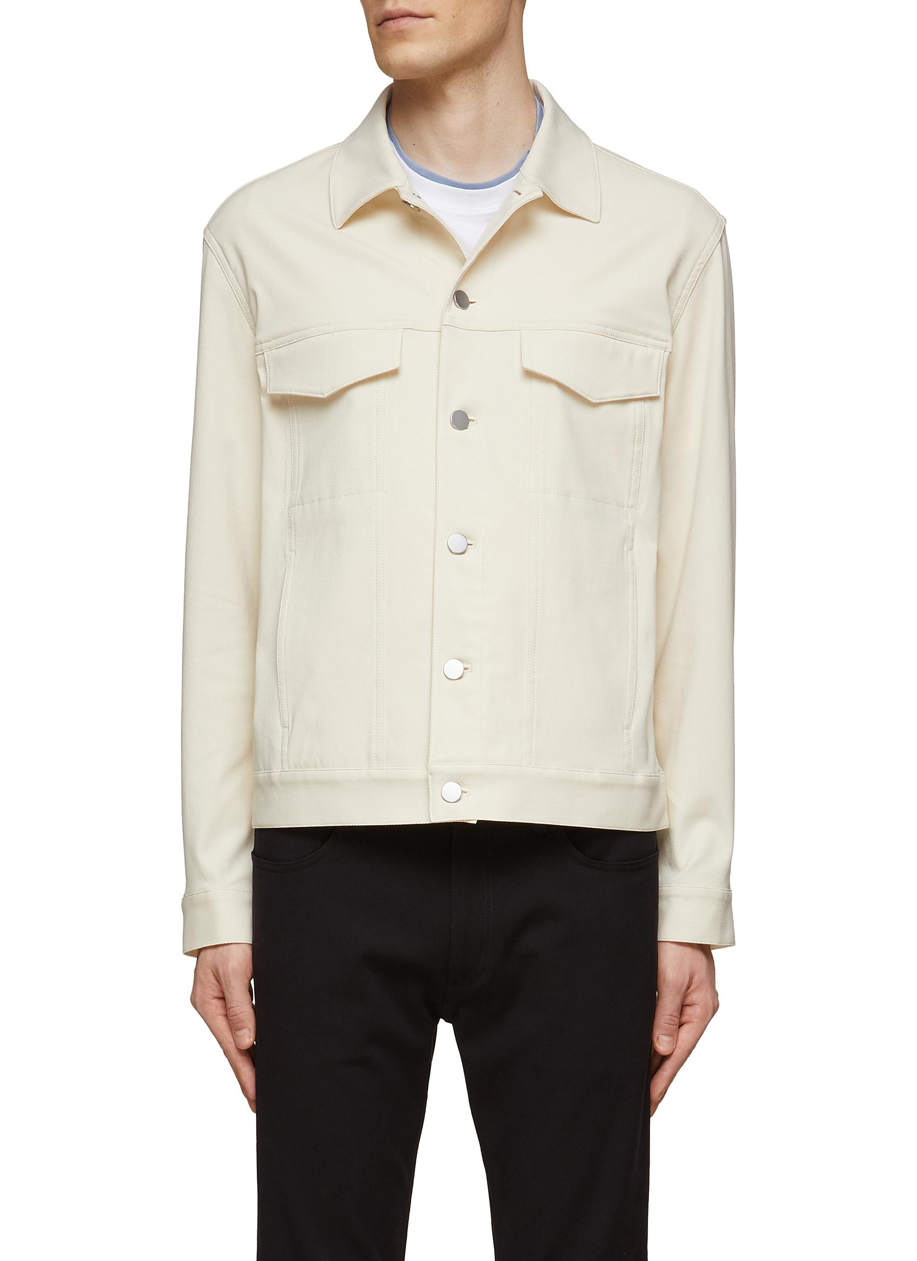 theory flap pocket jacket