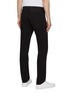 Back View - Click To Enlarge - THEORY - ‘RAFFI’ FLAT FRONT STRAIGHT LEG TWILL PANTS