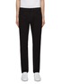 Main View - Click To Enlarge - THEORY - ‘RAFFI’ FLAT FRONT STRAIGHT LEG TWILL PANTS