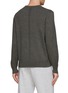 Back View - Click To Enlarge - THEORY - LONG SLEEVE CREWNECK CASHMERE HILLES SWEATER