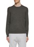 Main View - Click To Enlarge - THEORY - LONG SLEEVE CREWNECK CASHMERE HILLES SWEATER