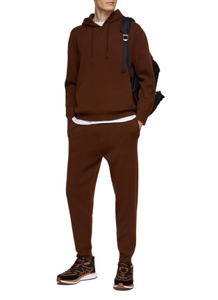 Figure View - Click To Enlarge - THEORY - LONG SLEEVE WOOL CASHMERE HOODIE