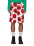 Main View - Click To Enlarge - KENZO - POPPY PRINT HAWAIIAN SHORTS
