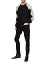 Figure View - Click To Enlarge - SAINT LAURENT - OVERSIZE CREWNECK LONG SLEEVE MOHAIR WOOL KNITTED SWEATER