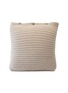 BRUNELLO CUCINELLI - Buttoned Chunky Cashmere Knit Cushion — Light Gray