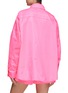 Back View - Click To Enlarge - THE FRANKIE SHOP - ‘Perla’ Concealed Placket Oversized Shirt Jacket