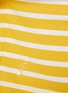  - THE FRANKIE SHOP - ‘Karina’ Striped Cotton Cropped Crewneck T-Shirt