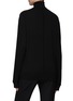 Back View - Click To Enlarge - THE ROW - ‘Elam’ Wool Knit Turtleneck Top