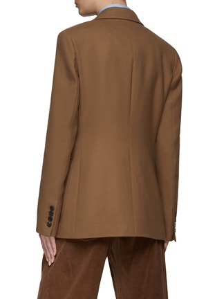 Back View - Click To Enlarge - THE ROW - ‘MILTO’ OVERSIZE NOTCH LAPEL BLAZER