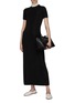 Figure View - Click To Enlarge - THE ROW - ‘Pesenti’ Short Sleeved Maxi Dress