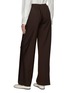 Back View - Click To Enlarge - THE ROW - ‘GALA’ ELASTICATED WAIST WIDE LEG PANTS