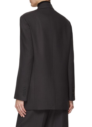 Back View - Click To Enlarge - THE ROW - ‘TRISTI’ SINGLE BREASTED BLAZER