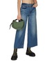 Front View - Click To Enlarge - GANNI - KNOT DETAILS CROSSBODY BAG
