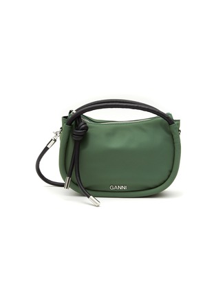 Main View - Click To Enlarge - GANNI - KNOT DETAILS CROSSBODY BAG