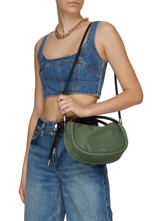 Figure View - Click To Enlarge - GANNI - KNOT DETAILS CROSSBODY BAG