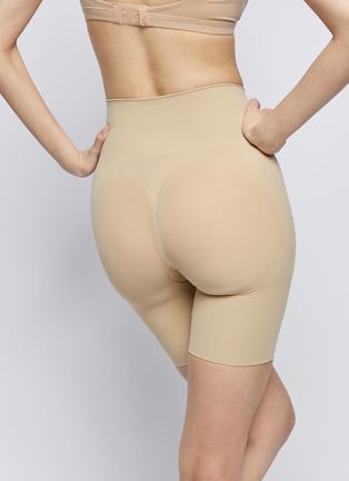 SKIMS, Seamless Sculpt Butt Enhancing Shorts, CLAY, Women