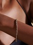 Detail View - Click To Enlarge - JOHN HARDY - ‘CLASSIC CHAIN’ SILVER BEADS HAMMERED DETAILS STERLING SILVER BRACELET