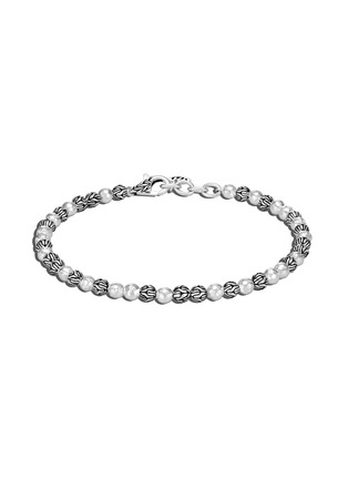 Main View - Click To Enlarge - JOHN HARDY - ‘CLASSIC CHAIN’ SILVER BEADS HAMMERED DETAILS STERLING SILVER BRACELET