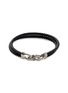 Main View - Click To Enlarge - JOHN HARDY - ‘Classic Chain’ Asli Double Woven Leather Strap Silver Bracelet