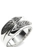 Detail View - Click To Enlarge - JOHN HARDY - ‘CLASSIC CHAIN' STERLING SILVER DOUBLE BAND RING