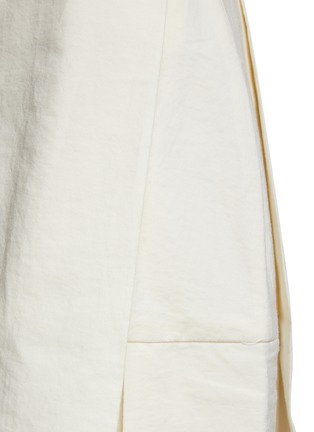  - RUOHAN - ‘Dunand’ Pleated Cotton High waist Maxi Skirt