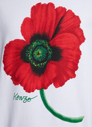  - KENZO - Flower Graphic Crewneck T-Shirt
