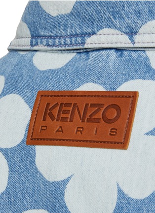  - KENZO - All Over Floral Print Denim Work Jacket