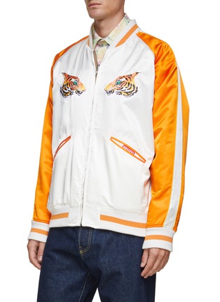 Detail View - Click To Enlarge - KENZO - Reversible Embroidery Varsity Jacket