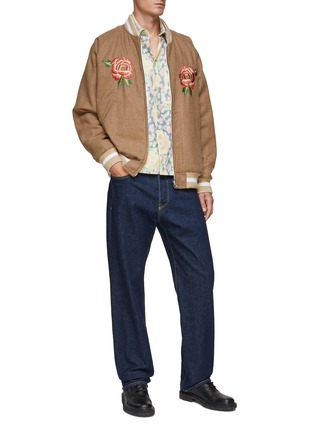 Figure View - Click To Enlarge - KENZO - Reversible Embroidery Varsity Jacket