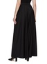 Back View - Click To Enlarge - BEVZA - FLAT FRONT HIGH RISE WIDE LEG PANTS