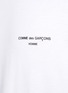  - COMME DES GARÇONS HOMME - Chest Logo Print Cotton Crewneck T-Shirt
