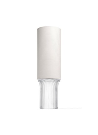 Main View - Click To Enlarge - SAINT-LOUIS CRYSTAL - Cadence Paper Shade Crystal Tall Table Lamp