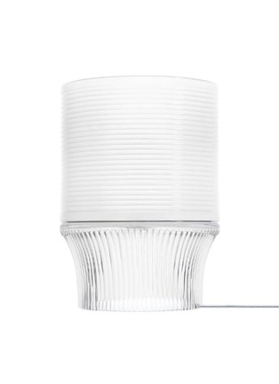 Main View - Click To Enlarge - SAINT-LOUIS CRYSTAL - Cadence Stripe Cut Crystal Large Table Lamp