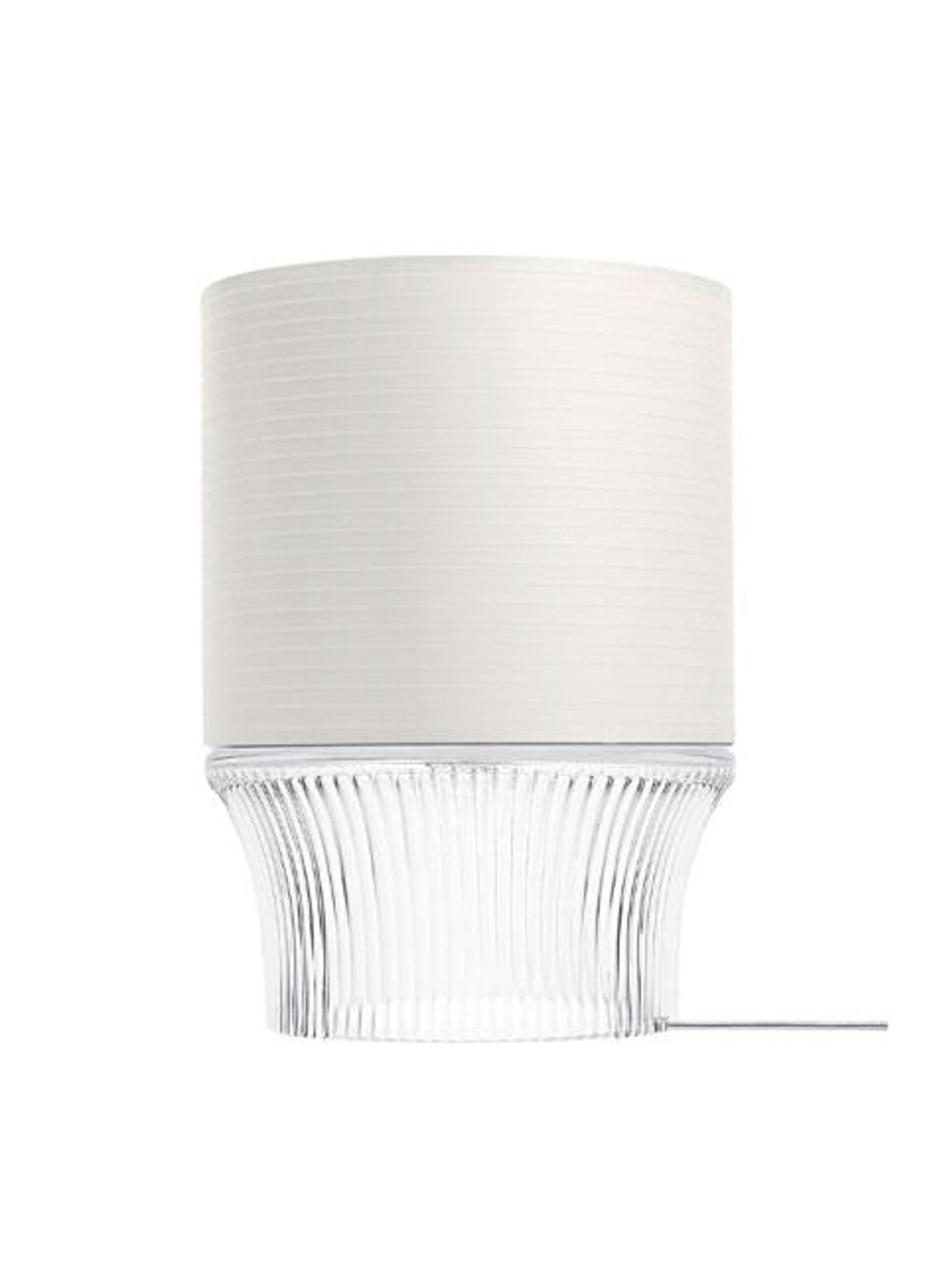Cadence Paper Shade Crystal Large Table Lamp