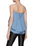 Back View - Click To Enlarge - RTA - ‘ELIANA’ STRAPLESS LAYERED TOP