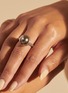  - JOHN HARDY - ‘CLASSIC CHAIN' FRESHWATER PEARL STERLING SILVER RING