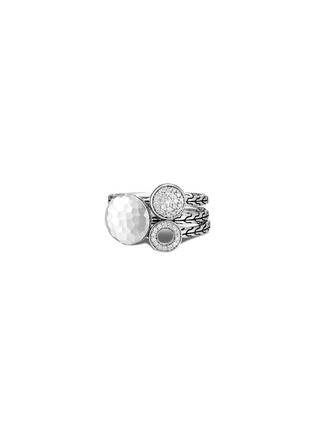 Main View - Click To Enlarge - JOHN HARDY - ‘DOT' DIAMOND STERLING SILVER RING