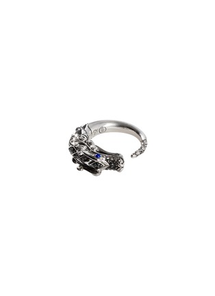 Main View - Click To Enlarge - JOHN HARDY - ‘Legends Naga’ Sapphire Black Sapphire and Spinel Silver Ring