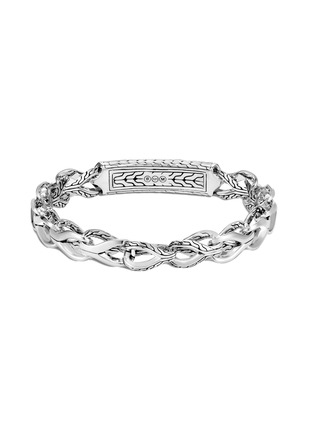 Detail View - Click To Enlarge - JOHN HARDY - ‘Classic Chain’ Asli Diamond Silver Bracelet