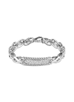 Main View - Click To Enlarge - JOHN HARDY - ‘Classic Chain’ Asli Diamond Silver Bracelet