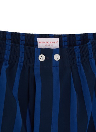 Detail View - Click To Enlarge - DEREK ROSE - CLASSIC WOVEN STRIPED COTTON BOXER SHORTS